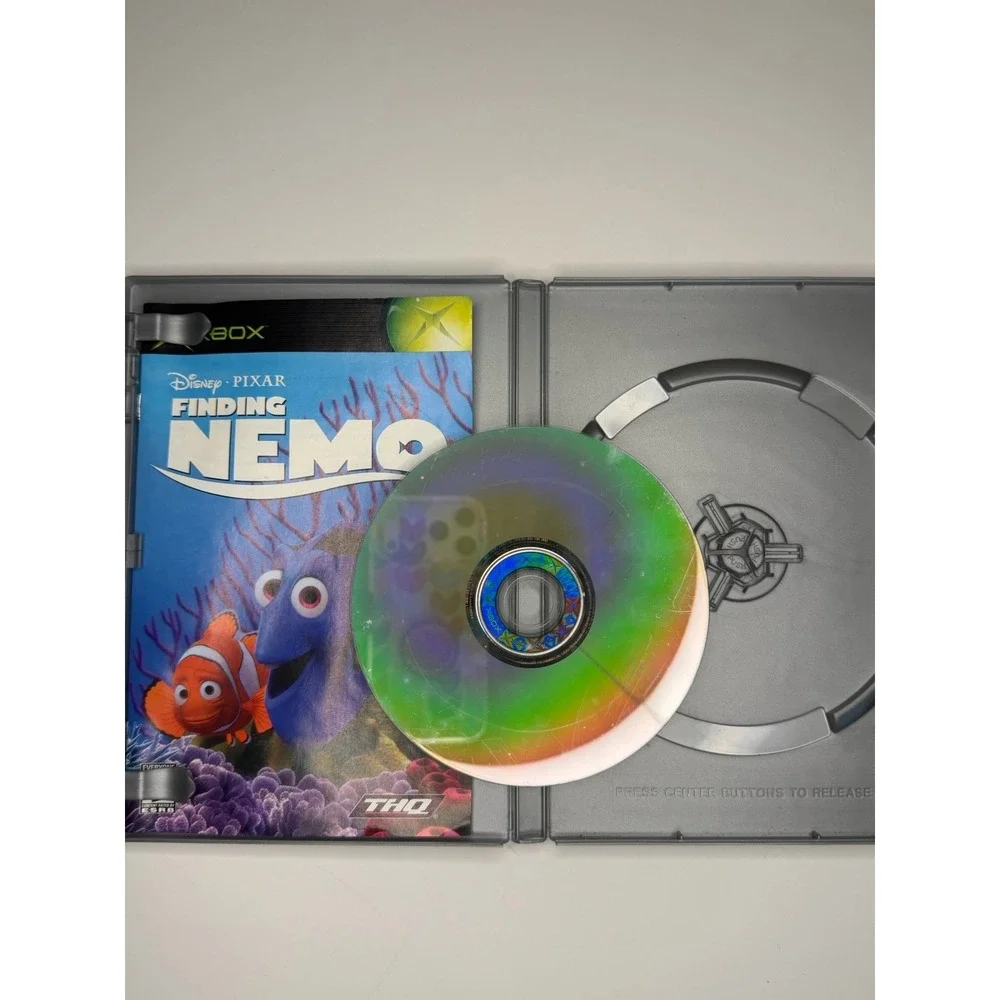 Finding Nemo (Microsoft Xbox, 2003) Platinum Hits Complete with manual included